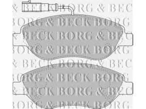 BORG & BECK BBP1754 stabdžių trinkelių rinkinys, diskinis stabdys 
 Techninės priežiūros dalys -> Papildomas remontas
77362196, 77364589, 9949279, 77362093