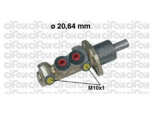 CIFAM 202-125 pagrindinis cilindras, stabdžiai 
 Stabdžių sistema -> Pagrindinis stabdžių cilindras
4601.94