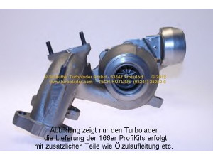 SCHLÜTTER TURBOLADER 166-07030 kompresorius, įkrovimo sistema 
 Išmetimo sistema -> Turbokompresorius