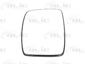 BLIC 6102-02-1291955P veidrodėlio stiklas, išorinis veidrodėlis 
 Kėbulas -> Keleivių kabina -> Veidrodėlis
8151LJ