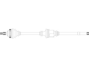 GENERAL RICAMBI PE3212 kardaninis velenas 
 Ratų pavara -> Kardaninis velenas
3273V6