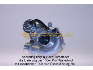 SCHLÜTTER TURBOLADER 166-00165 kompresorius, įkrovimo sistema 
 Išmetimo sistema -> Turbokompresorius