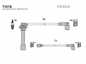 TESLA T507B uždegimo laido komplektas 
 Kibirkšties / kaitinamasis uždegimas -> Uždegimo laidai/jungtys
8BG918140, ZX1518140