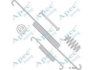 APEC braking KIT855 priedų komplektas, stabdžių trinkelės 
 Stabdžių sistema -> Būgninis stabdys -> Dalys/priedai