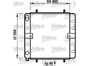 VALEO 731446 radiatorius, variklio aušinimas 
 Aušinimo sistema -> Radiatorius/alyvos aušintuvas -> Radiatorius/dalys
076121253, 76121253