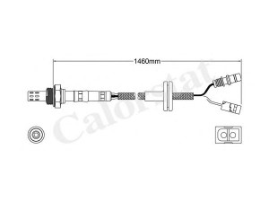 CALORSTAT by Vernet LS130092 lambda jutiklis
0075423217, 0095424517, 25172673