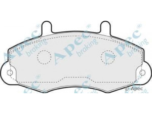 APEC braking PAD728 stabdžių trinkelių rinkinys, diskinis stabdys 
 Techninės priežiūros dalys -> Papildomas remontas
5028763, 6197738, 6965579, 7018202