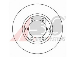 A.B.S. 15971 stabdžių diskas 
 Dviratė transporto priemonės -> Stabdžių sistema -> Stabdžių diskai / priedai
53707, 8-94172-376-1, 8-94361-927-1