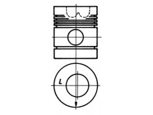 KOLBENSCHMIDT 92774600 stūmoklis 
 Variklis -> Cilindrai/stūmokliai
31354338, 350003, 82158, 85024