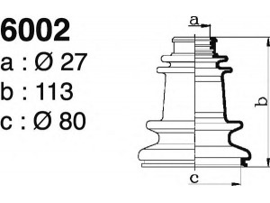 DEPA 6002 gofruotoji membrana, kardaninis velenas 
 Ratų pavara -> Gofruotoji membrana
7701033550, 7701462101