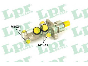 LPR 1240 pagrindinis cilindras, stabdžiai 
 Stabdžių sistema -> Pagrindinis stabdžių cilindras
4601F1, 4601F4