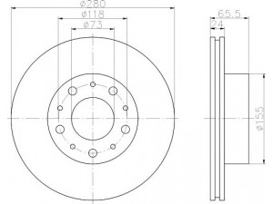 HELLA PAGID 8DD 355 108-991 stabdžių diskas 
 Stabdžių sistema -> Diskinis stabdys -> Stabdžių diskas
4246L2, 4246L3, 4246L4, 4246X9