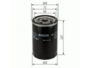 BOSCH 0 451 203 152 alyvos filtras 
 Filtrai -> Alyvos filtras
1901602, 1909102, 2654392, 4027979