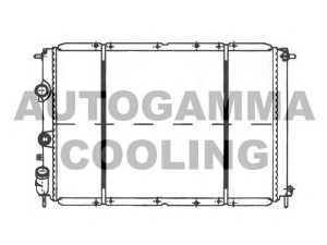 AUTOGAMMA 100905 radiatorius, variklio aušinimas 
 Aušinimo sistema -> Radiatorius/alyvos aušintuvas -> Radiatorius/dalys
7700838129, 7701352606