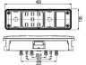 HELLA 2VP 340 960-121 kombinuotas galinis žibintas
515032410, 152 9569, L-SA0081-009