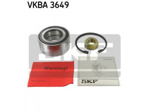 SKF VKBA 3649 rato guolio komplektas 
 Ašies montavimas/vairavimo mechanizmas/ratai -> Rato stebulė/montavimas -> Rato guolis
3350.83, 71732444, 71732444, 3350.80