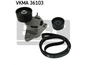 SKF VKMA 36103 V formos rumbuotas diržas, komplektas 
 Techninės priežiūros dalys -> Techninės priežiūros intervalai
60815805, 60816055, 71739916, 46556131