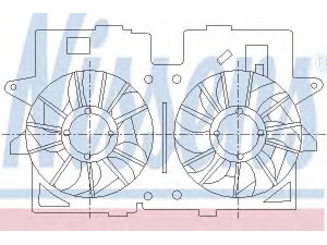 NISSENS 85278 ventiliatorius, radiatoriaus 
 Aušinimo sistema -> Oro aušinimas
AJ05-15-025F, AJ06-15-025, AJ07-15-025