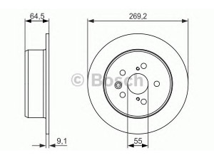 BOSCH 0 986 479 336 stabdžių diskas 
 Dviratė transporto priemonės -> Stabdžių sistema -> Stabdžių diskai / priedai
60561244, 42431 20200, 42431 20300