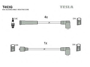 TESLA T463G uždegimo laido komplektas 
 Kibirkšties / kaitinamasis uždegimas -> Uždegimo laidai/jungtys
1063606
