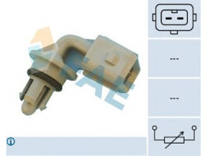 FAE 33510 jutiklis, išorės temperatūra; siuntimo blokas, įsiurbiamo oro temperatūra 
 Elektros įranga -> Jutikliai
94.633.276, 96.273.896, 9463327680
