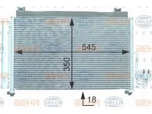 HELLA 8FC 351 302-691 kondensatorius, oro kondicionierius 
 Oro kondicionavimas -> Kondensatorius
97606FD100