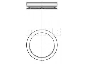 MAHLE ORIGINAL S14510 stūmoklis 
 Variklis -> Cilindrai/stūmokliai
93384579