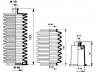 MOOG K150009 gofruotoji membrana, vairavimas 
 Vairavimas -> Gofruotoji membrana/sandarinimai
406616, 406620, 406622, 406652