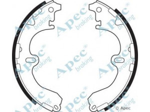 APEC braking SHU471 stabdžių trinkelė 
 Stabdžių sistema -> Būgninis stabdys -> Stabdžių įdėklas/ trinkelė
449520150