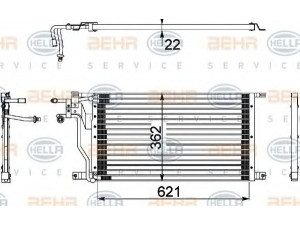 HELLA 8FC 351 036-441 kondensatorius, oro kondicionierius 
 Oro kondicionavimas -> Kondensatorius
1 055 288, 1 120 156, 1 211 260