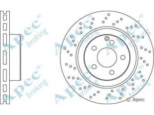 APEC braking DSK2144 stabdžių diskas 
 Dviratė transporto priemonės -> Stabdžių sistema -> Stabdžių diskai / priedai
2204211112