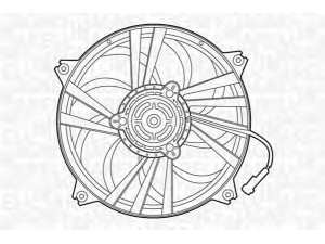 MAGNETI MARELLI 069422288010 ventiliatorius, radiatoriaus 
 Aušinimo sistema -> Oro aušinimas
1250.G4, 1250G4, 125388, 125486