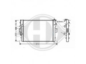 DIEDERICHS 8349405 radiatorius, variklio aušinimas 
 Aušinimo sistema -> Radiatorius/alyvos aušintuvas -> Radiatorius/dalys
504152996, 504152996