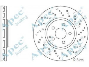 APEC braking DSK2283 stabdžių diskas 
 Dviratė transporto priemonės -> Stabdžių sistema -> Stabdžių diskai / priedai
2204211812