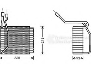 VAN WEZEL 1800V110 garintuvas, oro kondicionierius 
 Oro kondicionavimas -> Garintuvas
1318991, 1C1H19850AB, 4099149, YC1H19850AB