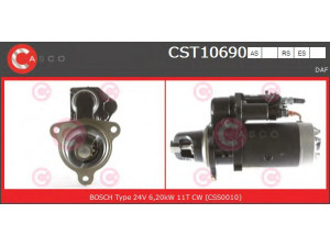 CASCO CST10690RS starteris 
 Elektros įranga -> Starterio sistema -> Starteris
1284775, 1357212