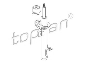 TOPRAN 302 461 amortizatorius 
 Pakaba -> Amortizatorius
1 329 536, 2S6118146DA