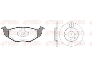 REMSA 8609.01 stabdžių rinkinys, diskiniai stabdžiai 
 Stabdžių sistema -> Diskinis stabdys -> Stabdžių remonto rinkinys
6N0615301C, 6N0698151, 6N0615301C