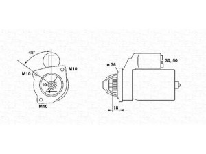 MAGNETI MARELLI 943251337010 starteris 
 Elektros įranga -> Starterio sistema -> Starteris
01073093, 91AX11000HB, 91BB11000HB