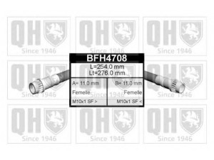 QUINTON HAZELL BFH4708 stabdžių žarnelė 
 Stabdžių sistema -> Stabdžių žarnelės
4806.67, 14 721 570 80, 14 721 570 80
