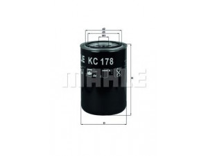 KNECHT KC 178 kuro filtras 
 Techninės priežiūros dalys -> Papildomas remontas
1345335