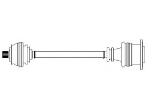 METELLI 17-0609 kardaninis velenas 
 Ratų pavara -> Kardaninis velenas
8D0 407 271BQ, 8D0 407 271EB, 8D0 407 271EK