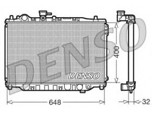 DENSO DRM44007 radiatorius, variklio aušinimas 
 Aušinimo sistema -> Radiatorius/alyvos aušintuvas -> Radiatorius/dalys
FE4515200, FEDG15200