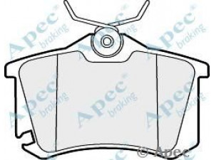 APEC braking PAD1419 stabdžių trinkelių rinkinys, diskinis stabdys 
 Techninės priežiūros dalys -> Papildomas remontas
1K0698451A, 1K0698451A