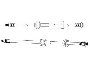 FERODO FHY2686 stabdžių žarnelė 
 Stabdžių sistema -> Stabdžių žarnelės
4806G6, 51725095, 4806G6