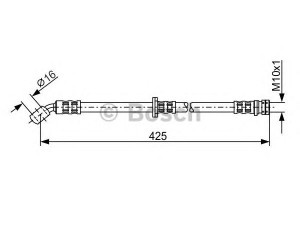 BOSCH 1 987 481 142 stabdžių žarnelė 
 Stabdžių sistema -> Stabdžių žarnelės
46430-S1A-E01