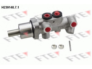 FTE H239140.7.1 pagrindinis cilindras, stabdžiai 
 Stabdžių sistema -> Pagrindinis stabdžių cilindras
1J1 614 019 D, 1J1 614 019 G, 1J1 614 019 D