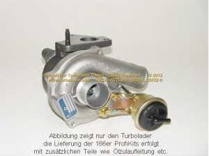 SCHLÜTTER TURBOLADER 166-09180 kompresorius, įkrovimo sistema 
 Išmetimo sistema -> Turbokompresorius