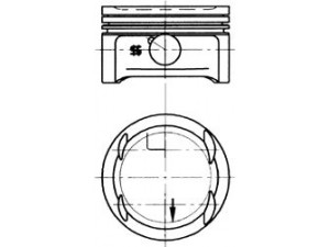 KOLBENSCHMIDT 94301600 stūmoklis 
 Variklis -> Cilindrai/stūmokliai
104 030 29 17, 104 030 33 17, 104 030 48 17