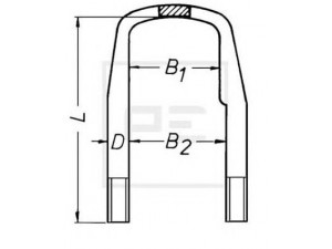 PE Automotive 035.262-20A lingės spaustukas